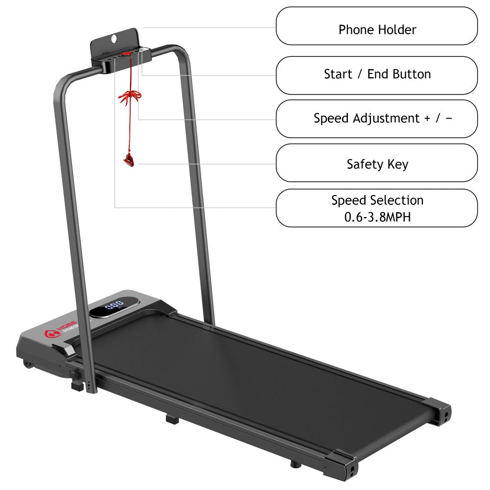 Folding Treadmill S1 - Speed 0.6-3.8MPH