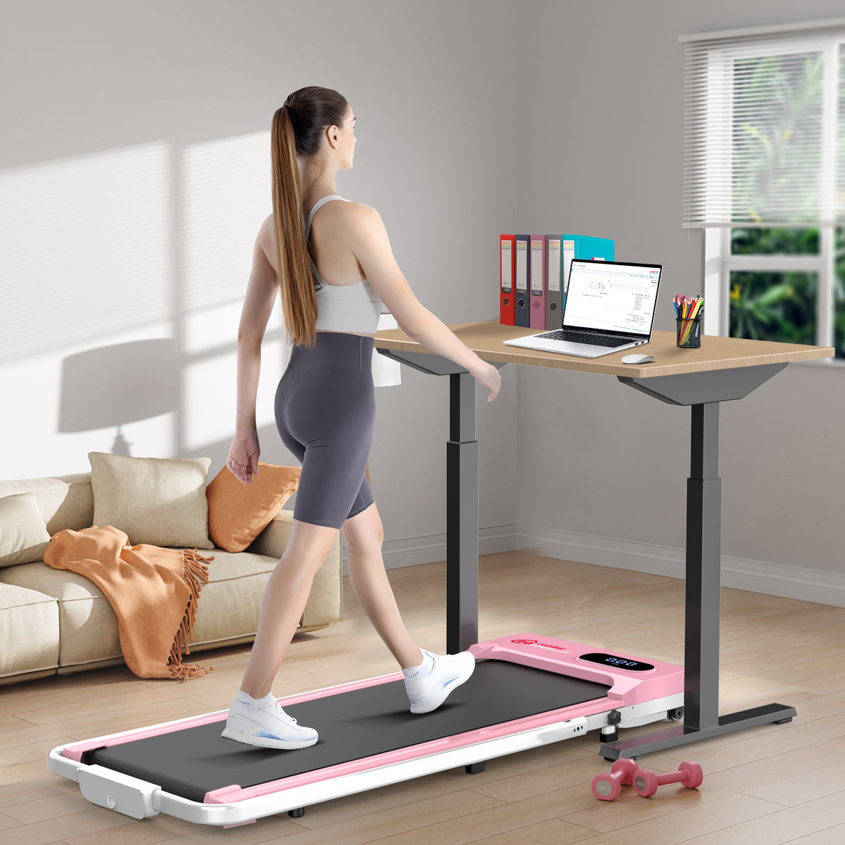 Folding Treadmill S1 - Speed 0.6-3.8MPH